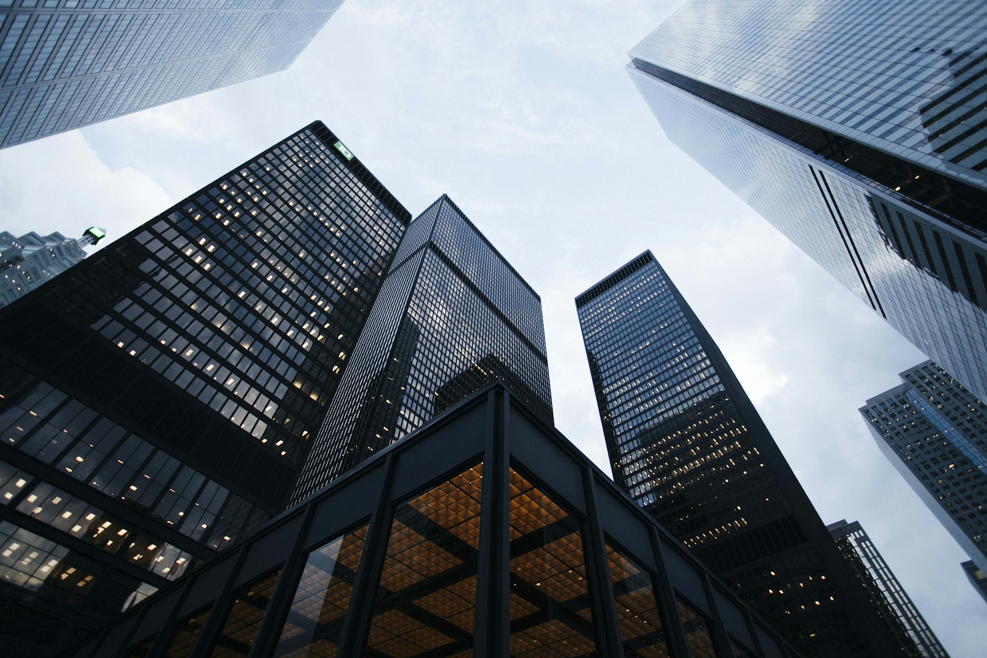 Corporate towers housing company registries